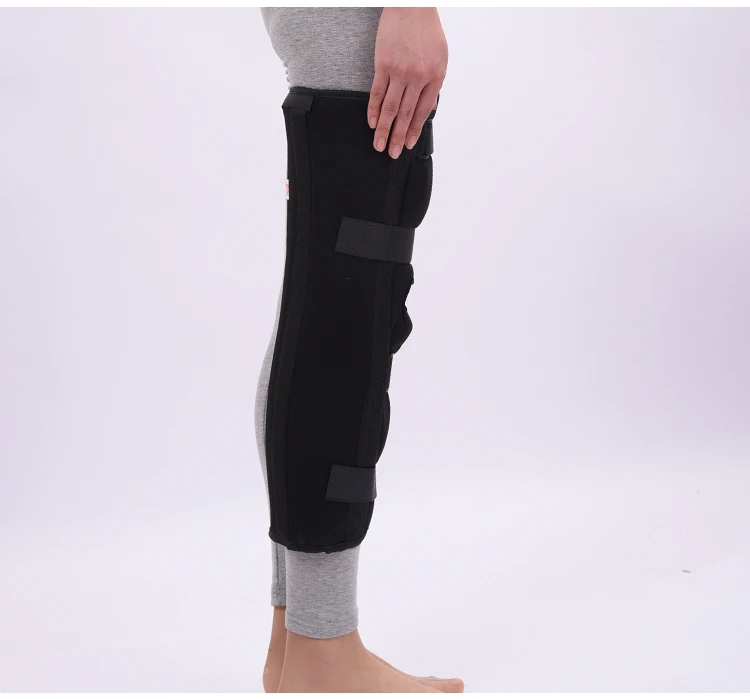 Knee Brace Support Pad Patella Knee Fixing Orthopedic Leg Posture Corrector Fractures Splint Guard Knee Support For Arthritis