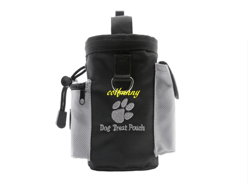 50pcs/lot ping Dog Pet Puppy Obedience Agility Bait Training Food Treat Pouch Bag Dispenser Snack Reward Waist Bag