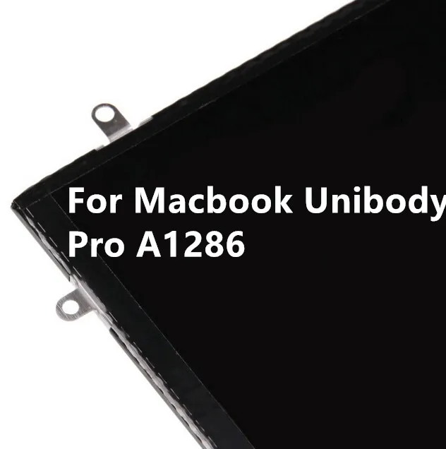 Оригинальный ЖК дисплей A LCD для Apple Macbook Pro 15 дюймов A1286 с глянцевой строчкой 1440*900 40