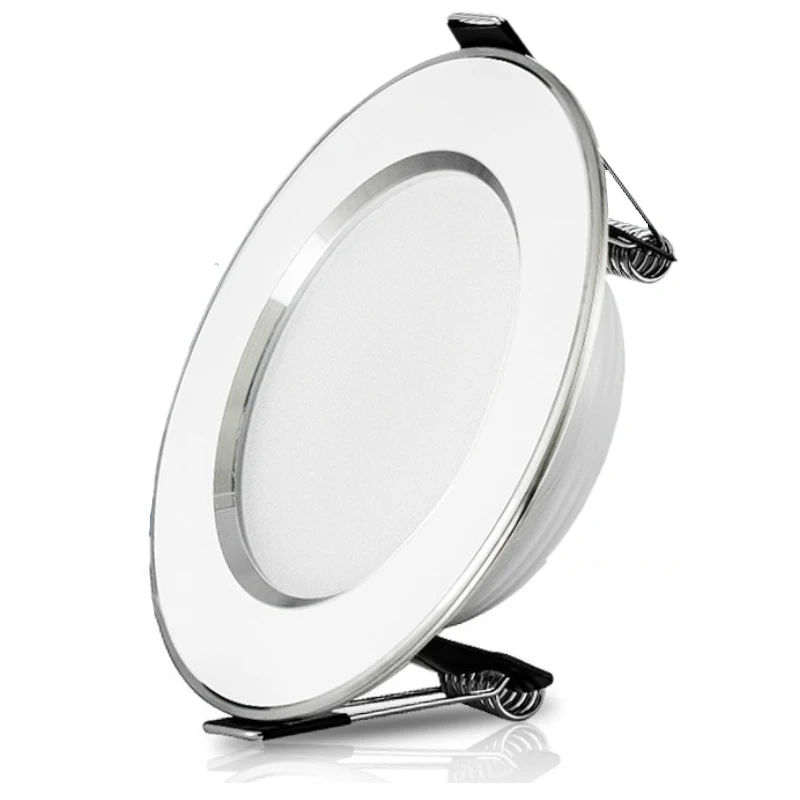 

led downlight lamp 7W 9w 12w 15w 220V / 110V ceiling recessed downlights round led panel light driverless led spot lights