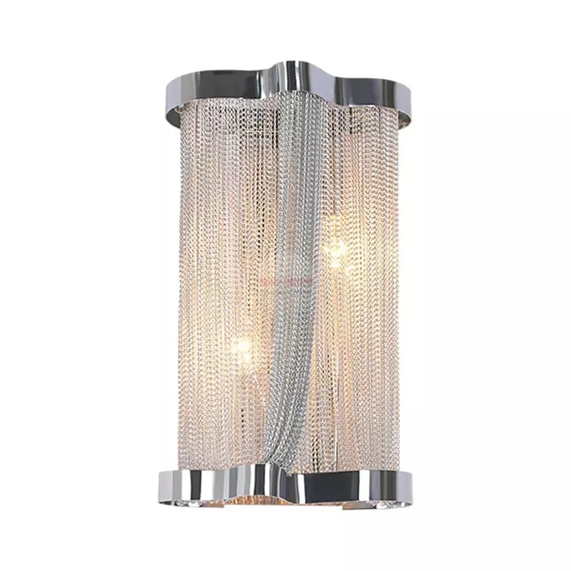 

Modern Tassels Aluminium Chain Luxury Fashional Wall Lamps Bedroom Light stairs LED Light Atlantis Lights for home Wall sconce