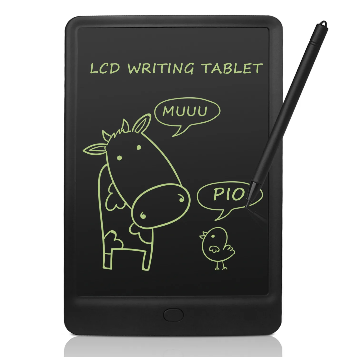 Newyes 10 Inch LCD Menulis Tablet Portable E Writer Paperless Notepad dengan Erazer Tombol Kunci