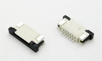 

WZSM New FPC FFC Cable connector socket 1.0mm pitch 4pin 6pin 8pin 10pin 12 pin 14Pin 16Pin 20Pin 24pin 30Pin flip through