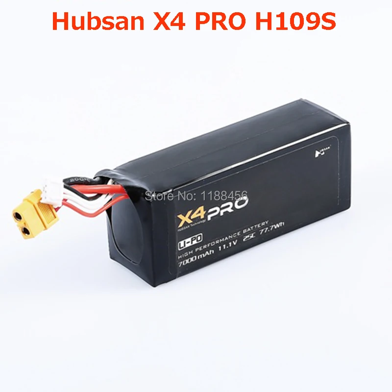 Оригинальная Hubsan X4 PRO батарея(H109S батарея) 11,1 V 7000mAh батарея запасные части Аксессуары