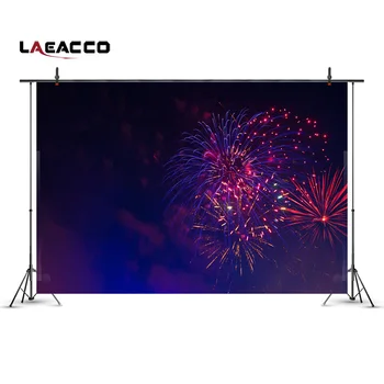 

Laeacco Fireworks Firecrackers Night Sky Photography Backgrounds Vinyl Seamless Digital Camera Backdrops Props For Photo Studio