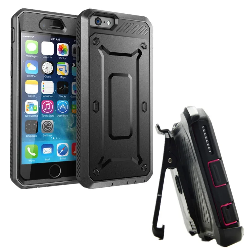 Shockproof Hybrid Armor Rubber Heavy Duty Case Cover for Iphone 7 7plus