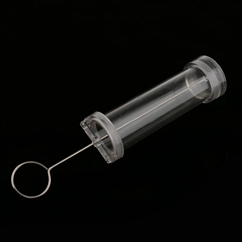  2 Pieces Plastic Flat Top Round Shape Candle Making Mold Tool DIY Candle Making Handmade Candle 15cm 10cm