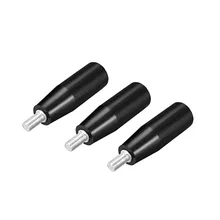 Uxcell 3 шт. M8 M12 мужской Резьбовая Цапфа ручка машины 5,2 мм 6 мм шестигранный универсальная Вращающаяся ручка для самостоятельной сборки мини токарные станки фрезерные станки с ЧПУ