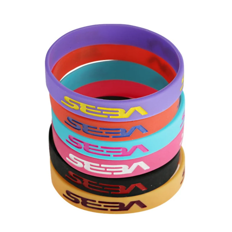 

Skating Wristband for Inline Roller Skates Player, Soft Silicone Wrist Band with 10 colors for SEBA Hand Ring