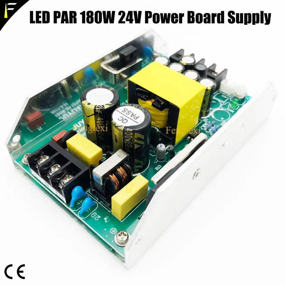 JY 180 24 Stage LED Par Can 54*3w блок питания 180w 24v вход 100 240v выход 7.5A 54x3w источник