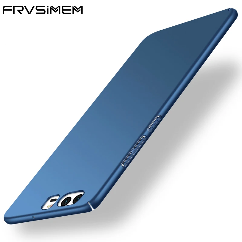 

Frvsimem Hard Back Plastic Matte Case for Huawei P8 P9 P10 Plus Lite 2017 Honor 9 6C 6A 6X 7X P Smart Nova 2 Full PC Cover Capa
