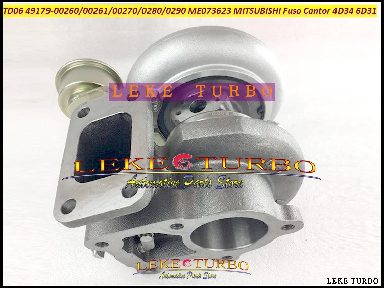 TD06 49179-00260 ME073623 49179-00261 49179-00270 49179-00280 49179-00290 Turbo For MITSUBISHI Cantor 4D34 6D31 (2)