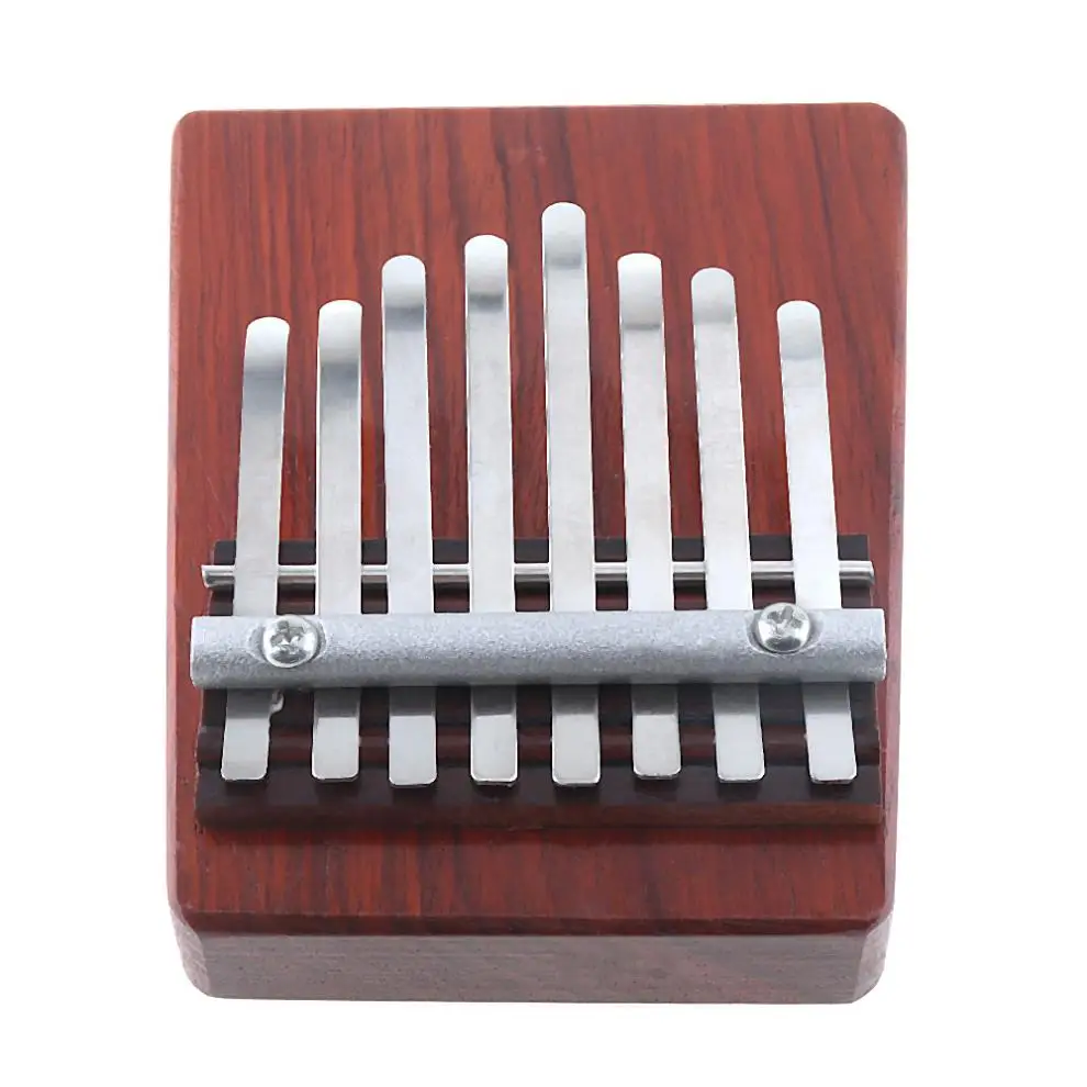 Пианино для пальцев красное дерево Mbira Kalimba 8 клавиш пианино традиционные