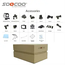 SOOCOO Action Camera C30 / C30R Sport Waterproof NTK96660 4K Wifi 1080P Underwater Camera 170 Degrees Adjustable remote Cam
