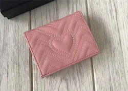 Europe and America vogue zig zag thread letter short wallet women card holders zero purse coin wallets more color free shipping