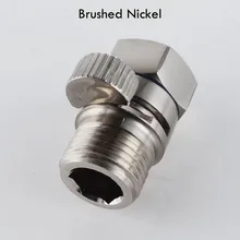 Матовый никелевый кран для ванной комнаты, аксессуары, регулирующий клапан, клапан, распылитель биде, ручной душ, запорный клапан