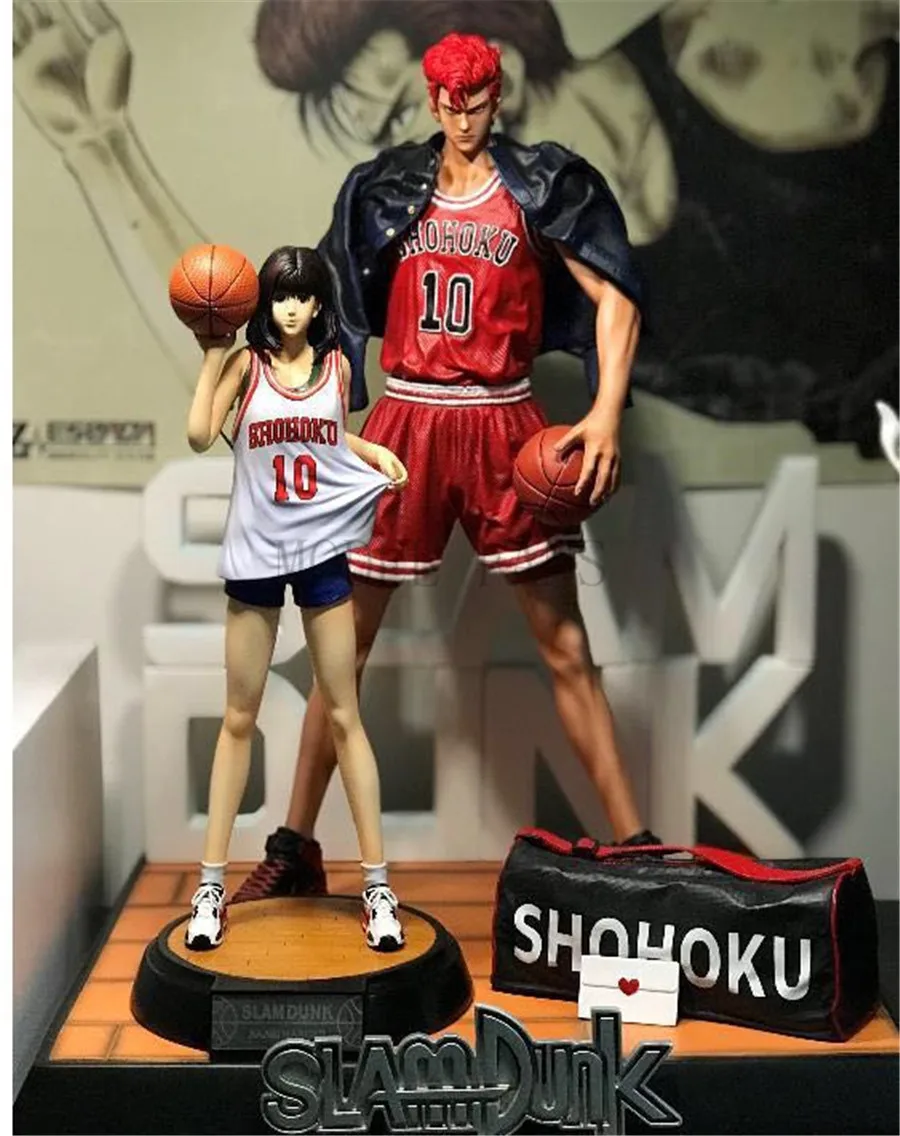 MODEL FANS IN-STOCK KO espada studio SLAM DUNK Hanamichi Sakuragi and Akagi haruko gk resin statue action figure for collection