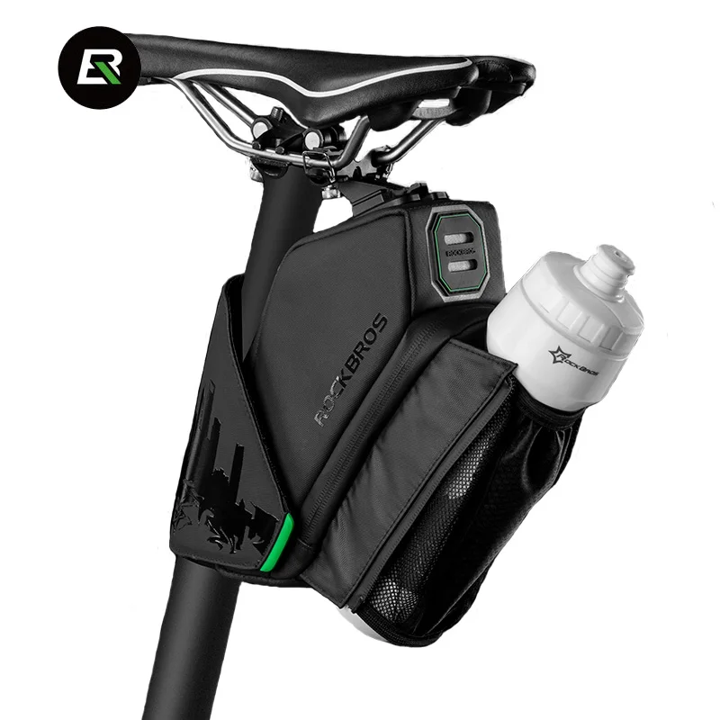ROCKBROS MTB Bicycle Waterproof Cycling Rear Seat Tail Pack Road Bike Saddle Bag