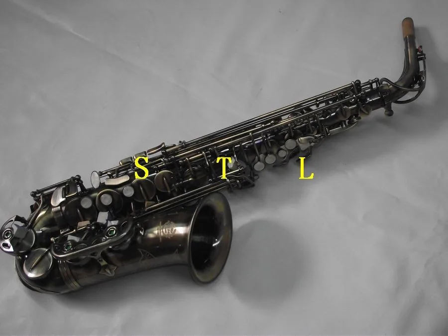 Винтажный Бронзовый саксофон-альт EB отличный материал и тон