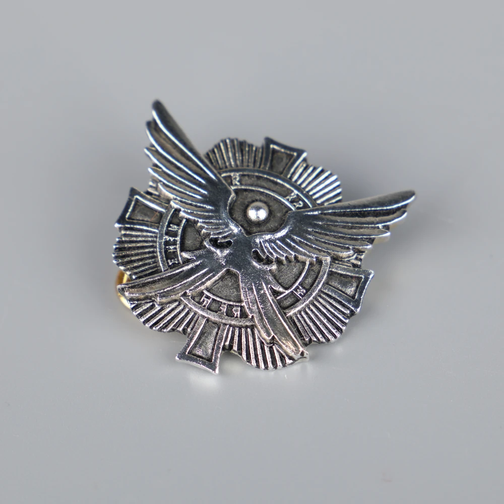 Anime Saga of Tanya the Evil Badge Cosplay Tanya Von Degurechaff Pins Brooches Accessories Metal Souvenir Party Prop (19)