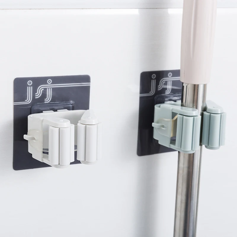 1Pcs-Kitchen-Tool-Wall-Mounted-Mop-Organizer-Holder-Rack-Self-Sticking-Brush-Broom-Hanger-Hook-Bathroom