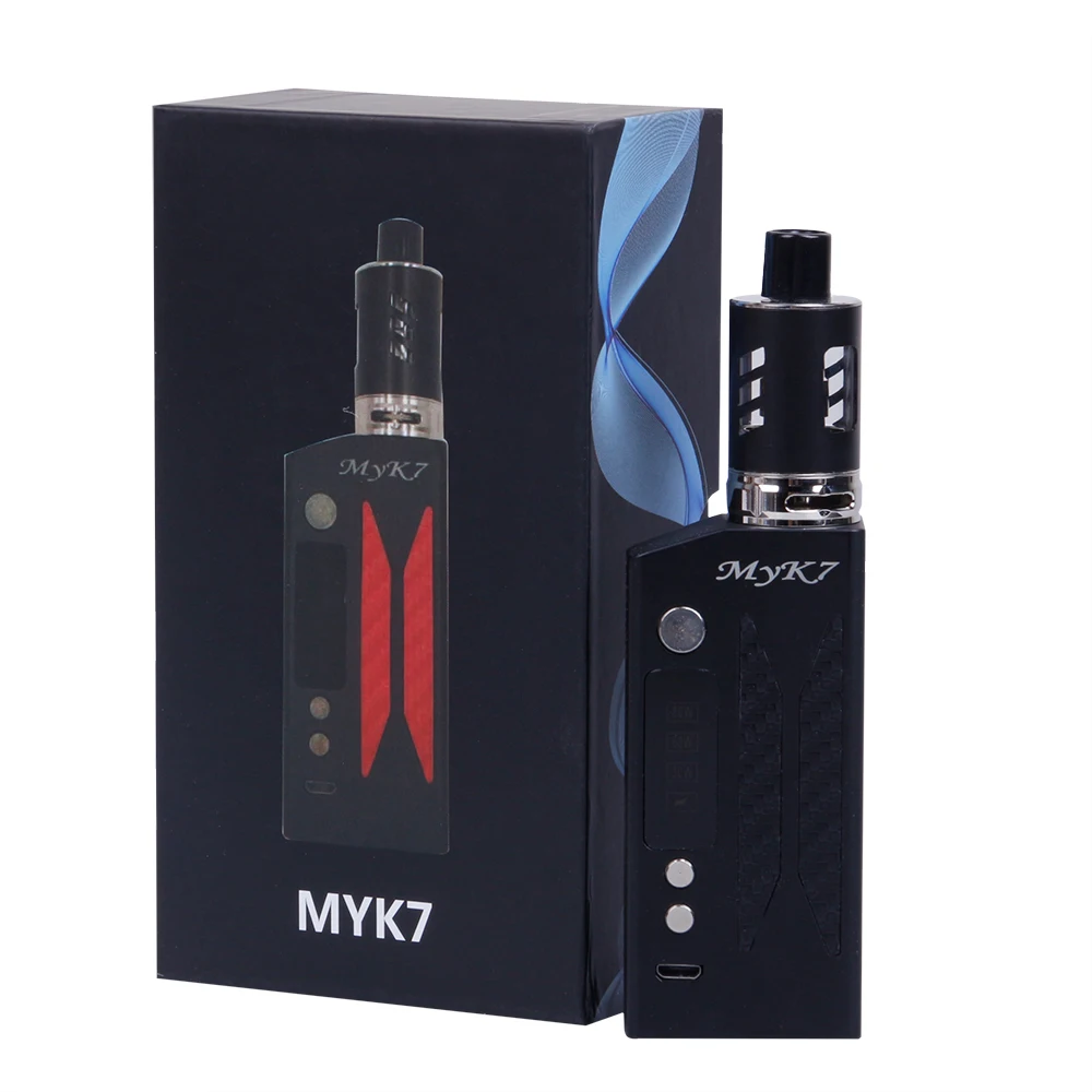 

Electronic Cigarette Vape 80W Box Mod Starter Kit 2600mah Battery 22mm Diameter 2ml Atomizer Vaporizer Vapor Adjustable Wattage