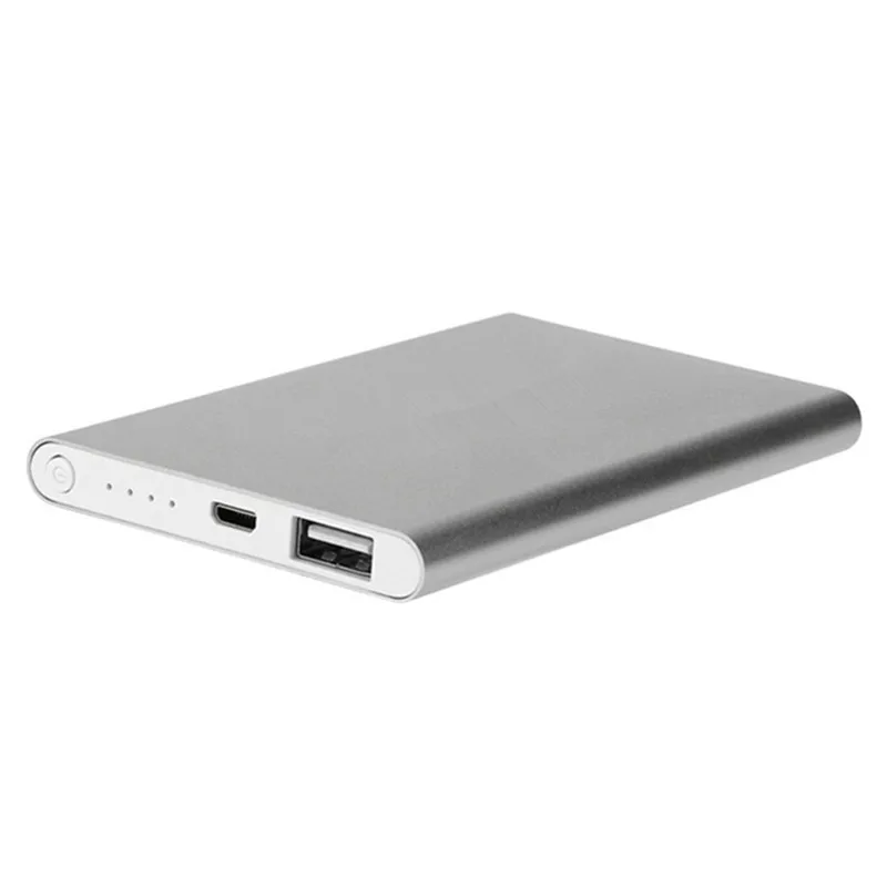 Ultrathin power bank 6000mah Portable USB Battery Charger power bank external battery for iPhone X Samsung xiaomi