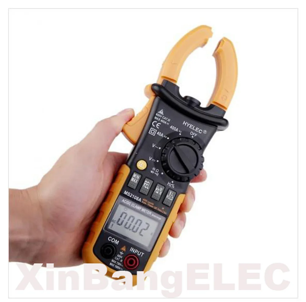 

Digital AC DC Clamp Meter 4000 Counts Unit Megohmmeter Resistance Earth Tester Multimeter