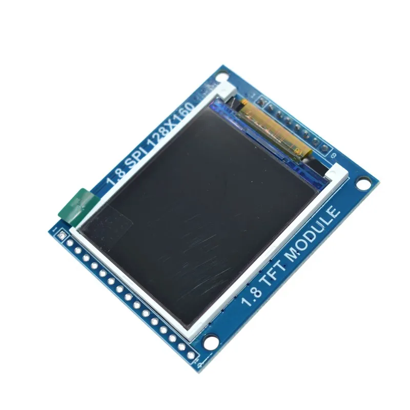 

Smart Electronics 1.8 Inch 128*160 Serial SPI TFT LCD Module Display + PCB Adapter Power IC SD Socket for Arduino 1.8'' 128x160