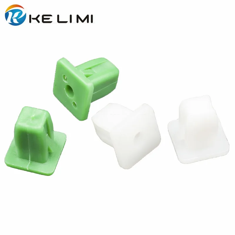 KELIMI 50x Whtie зеленый пластиковый автомобильный брызговик быстрая проволока Винт