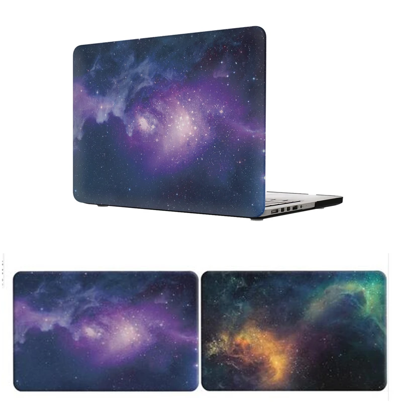 Новый матовый жесткий чехол для Macbook Air 11 13 Pro Retina 12 15 дюймов сумка ноутбука Mac book