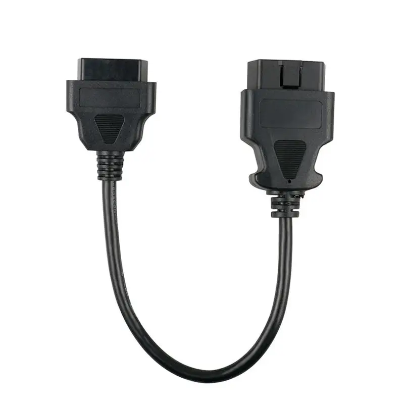30 см автомобиля OBD OBD2 ELM327 кабель удлинитель для авто соеденитель Старт X431