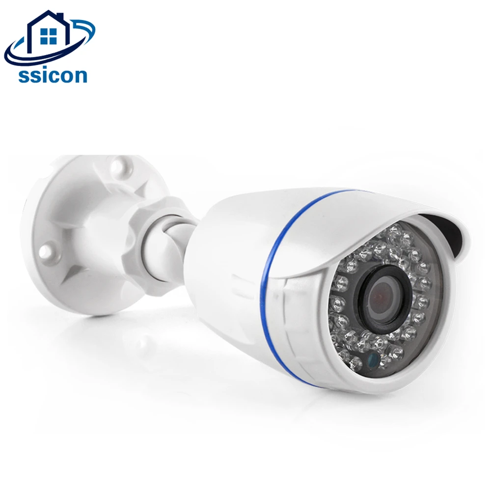 

SSICON Mini Size 3.6mm Lens Sony IMX323 CMOS Sensor Bullet Analog 1080P Camera AHD Outdoor Night Vision Security CCTV Camera 2MP
