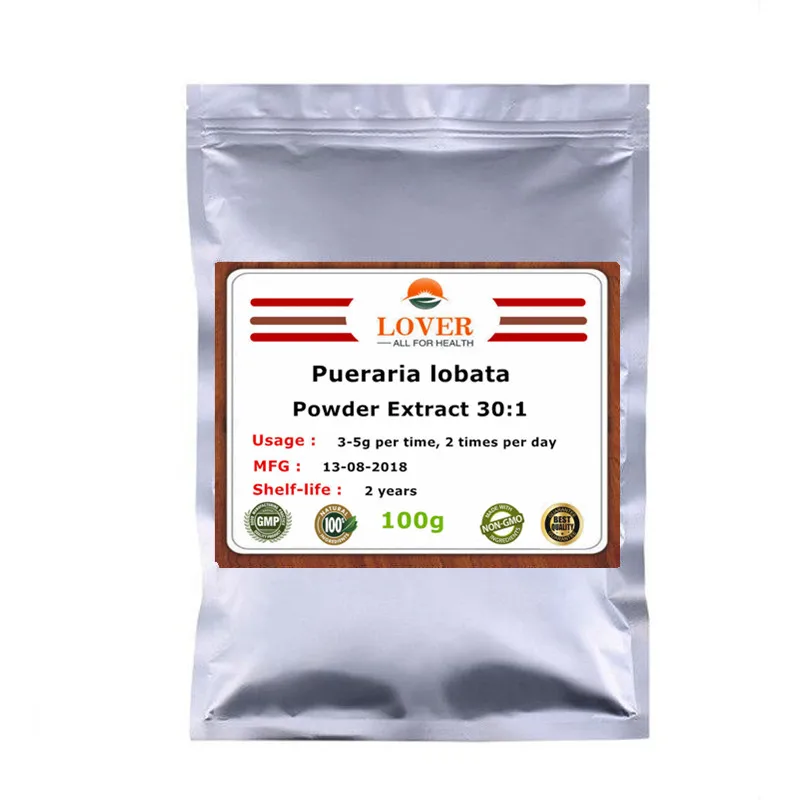 

100-1000g Wild Pueraria lobatathe Powder Extract 30:1,pueraria mirifica,Pueraria lobate,Radix Puerariae,Kudzu vine Root powder