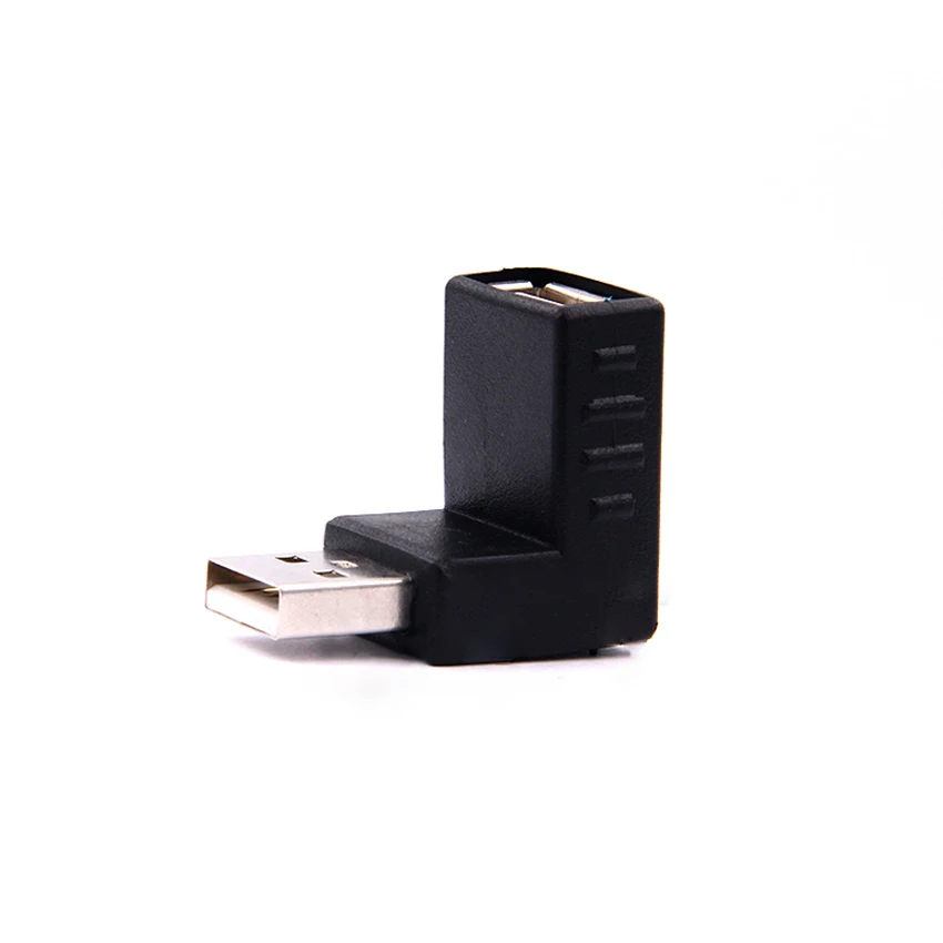 Угловой переходник с USB на 90 градусов штырь гнездо 2 0 верхний угол наклона