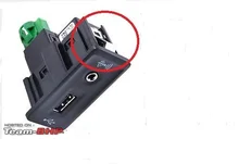 Oem carplay usb aux carplay mdi usb ami instalar tomada chicote de fios para golfe 7 mk7 5qd035762e 5g0035222e