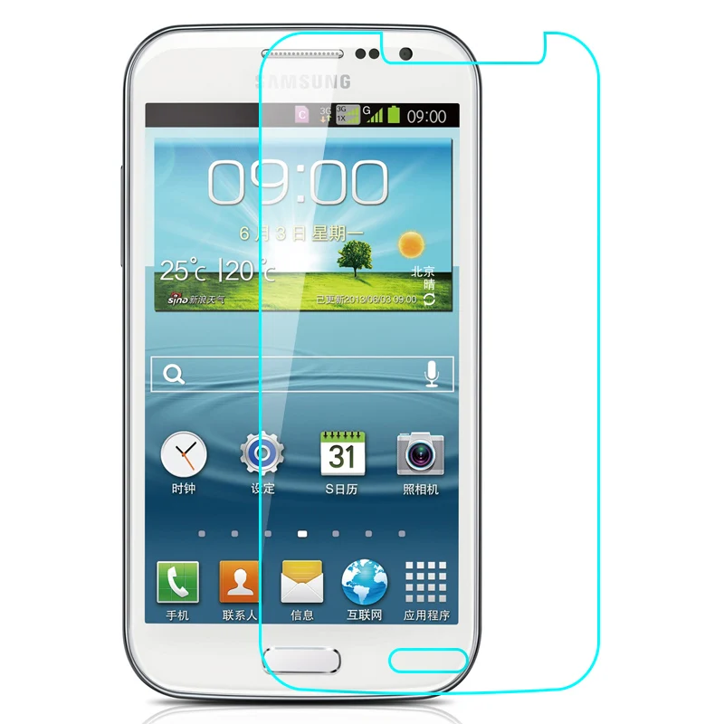 9H 0 3 мм закаленное стекло для экрана Samsung Galaxy Win Duos I8550 I8552 Gt i8552 защита Передняя