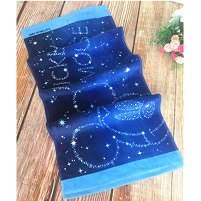Disney Minnie Mickey Mouse Cotton Cartoon Towel Soft Water Absorbing Adult Kids Children Boy Girl Wiping Face Hair Large Towel