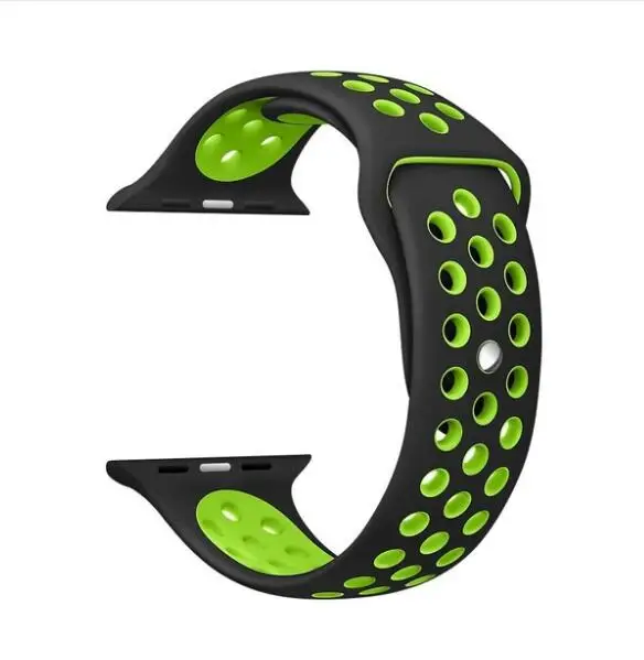 Ремешок для apple watch band sport silicone 38 мм 42 мм 40 мм 44 мм браслет для iWatch band series 5 4/3/2/1