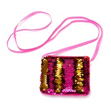 Русалка Блестки Mini Crossbody сумки для ребенка модная одежда для девочек Симпатичные Блеск сумка детское портмоне карманные деньги сумка