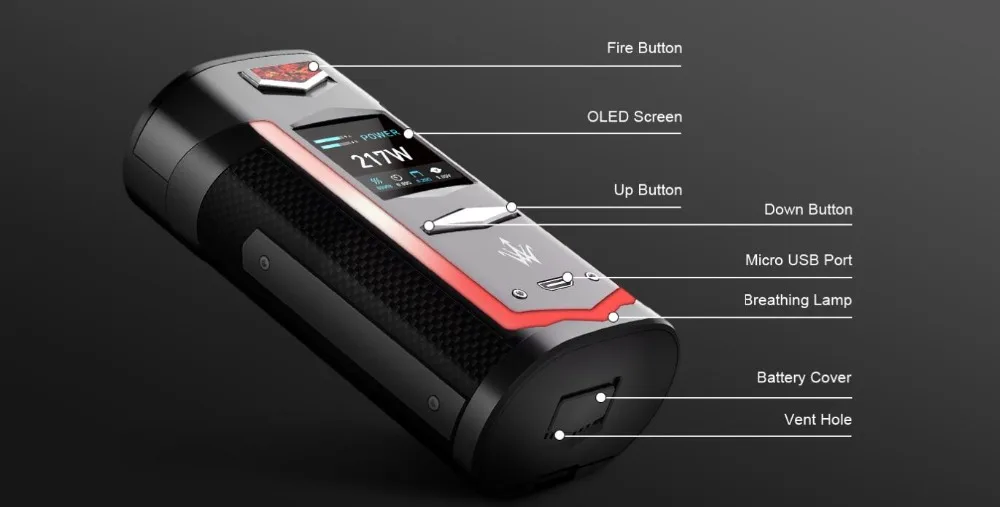 VOOPOO X217 TC Box Mod 217W-10