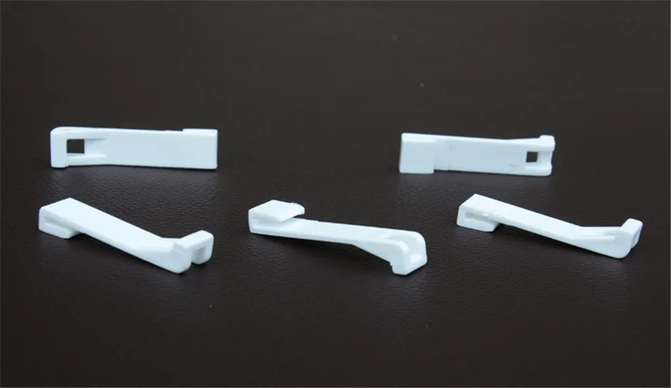 6pcs High Quality End Hook Accessories for Curtain Rail Track Drive Unit Gear Box of xiaomiDooya Smart Curtain Cornice System-7