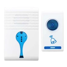 Светодиодный звонок на батарейках 32 Мелодии песенки 1 пульт дистанционного управления 1 беспроводной дверной звонок 5011