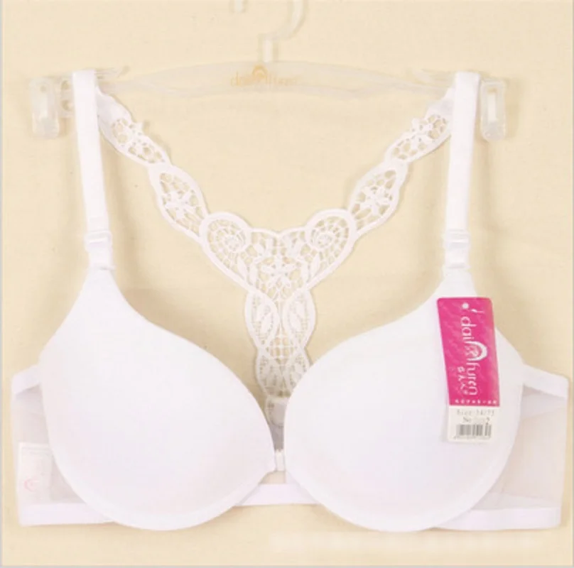 

new sexy front buckle push up bras for women thin cup brassiere lace back underwear modis bralette lingerie sutia lady