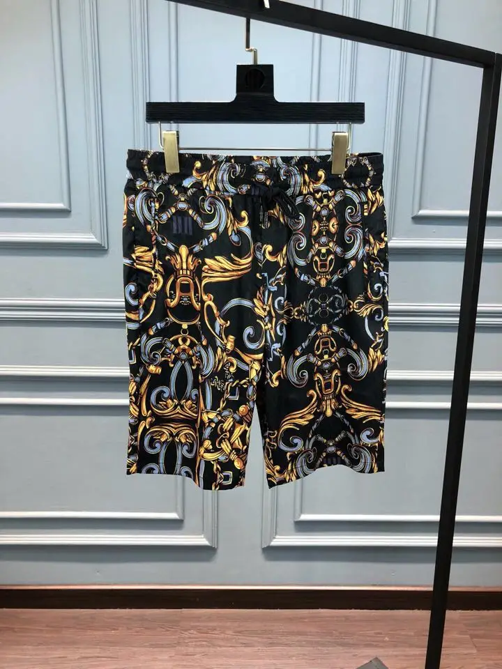 AH04465 горячая Распродажа Новая мода 2019 повседневные шорты Популярные известный бренд моды дизайн вечерние стиль мужская одежда