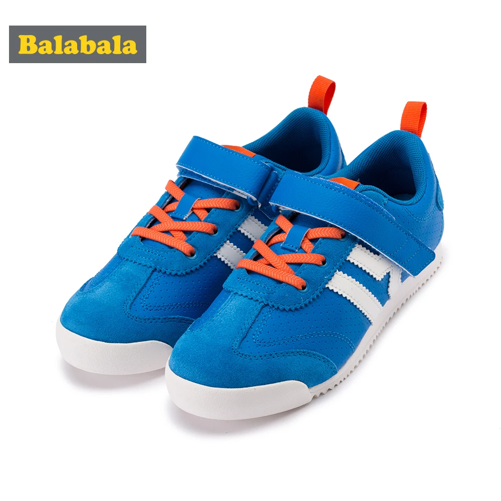 

Balabala Children Kid Breathable Trainers with Double Hook&Loop Fastener Toddler Girl Boy Anti-slip Casual Sneaker Running Shoes