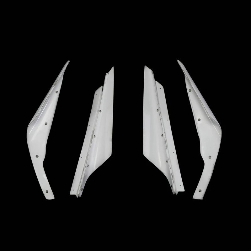 

For EVO 10 Va Style 09 Version Hyper Fiberglass Canard (10Pcs) (Varis front bumper only, not for wide body)