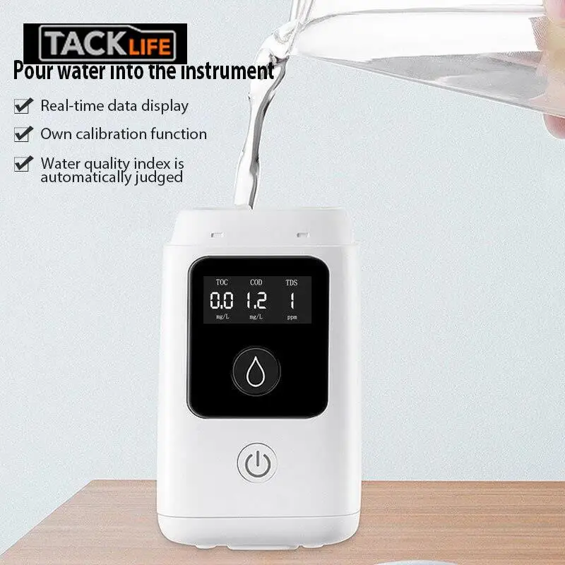 

White Spectral Detection Spectrum Detector Water Quality Tool Water TDS Durable Microorganisms High Precision