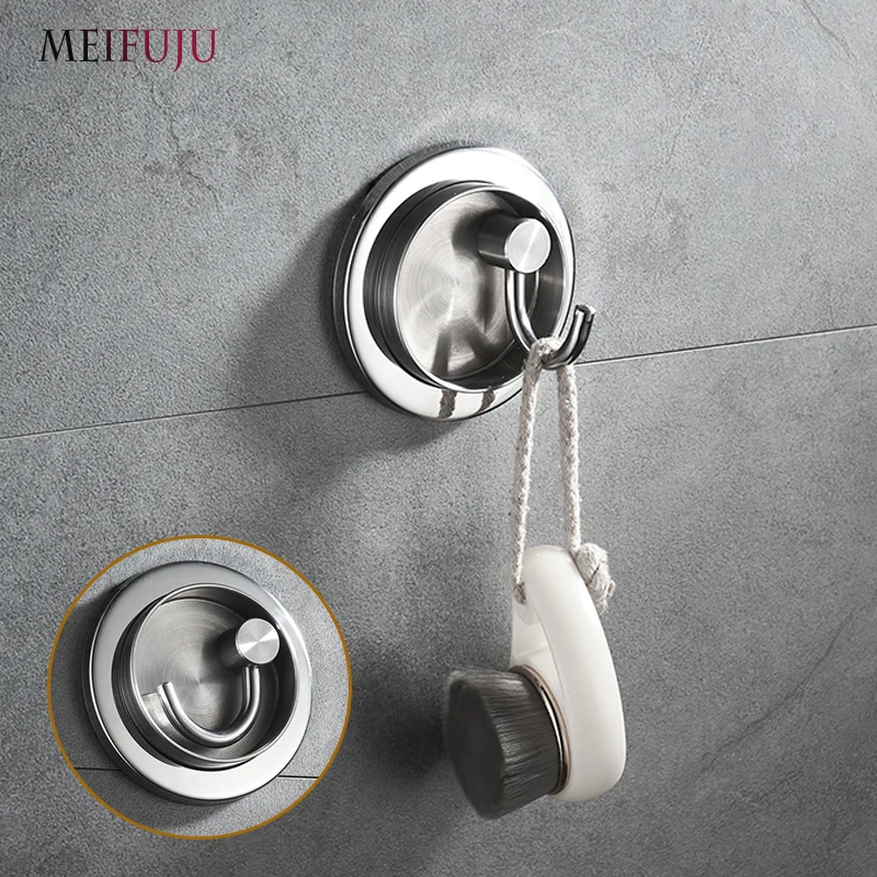 Крючок MEIFUJU из нержавеющей стали 304 настенные крючки для одежды полотенец в