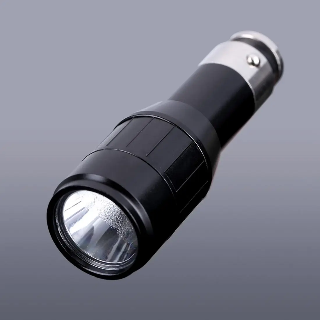 Mini Car Vehicle Charging Rechargeable Q5 LED Flashlight Pocket Torch